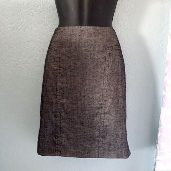 Bebe Black Pencil Skirt Size 10 - Picture 2 of 10